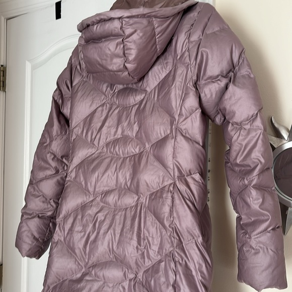 THE NORTH FACE LADIES DUSTY PINK MISS METRO DOWN HOODIE 550 PARKA COAT-S-VINTAGE - Picture 14 of 16